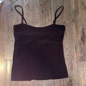 small black giorgio armani tank